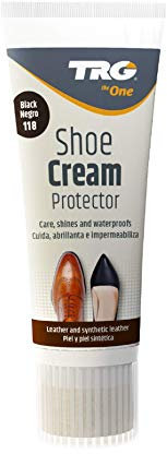 TRG the One Shoe Cream + Protector, Schutzcreme für Leder und Kunstleder, Farblos (100 Neutral), 75 ml