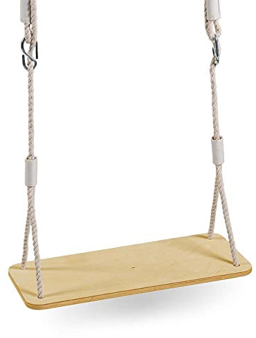 MAMOI® Babyschaukel, Holzschaukel, Schaukel Baby, Indoor Garten, Kinderschaukel, Kinder Holzschaukel, Schaukel, Schaukelsitz Outdoor Babysitz bis 100kg! |100% ECO | Made in EU