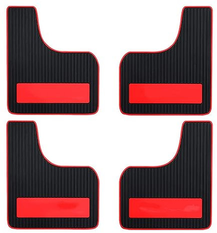 Auto Paraspruzzi Gomma Sport 4mm Anteriore Posteriore Set Universale Rally Paraspruzzi Paraspruzzi Parafanghi Paraspruzzi Viti Auto Auto SUV Accessori Parafango