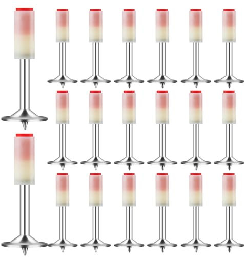 200 Stk Nägel für Nagelpistole, 7,3 mm Round Nägel für Nagelpistolen, Manuelle Stahlnägel Round Nails für Druckluft Nietpistole Zubehör, Wall Decken Kabelkanäle Befestigung Installieren Reparatur