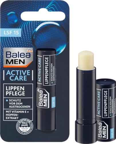 Balea MEN Lippenpflege active care LSF 15, 4,8 g
