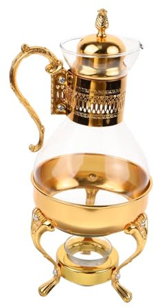 PHENOFICE 1ensemble Théière Arabe Vintage Et Service à Café Décoratif Avec Et Plateau Expérience Café Moyen-