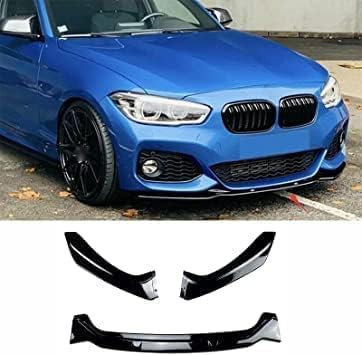 TMZWJ Auto Frontspoiler Stoßstange Lippe für BMW 1 Series F20 F21 M-Pack Facelift 2015-2019 AntiKollision Frontstoßstange Diffusor Seitensplitter FrontstoßStangenlippe Protector Body Kit