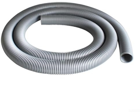 Flexibler Staubsaugerschlauch, EVA, 3 m Länge, 38 mm Innendurchmesser, 45 mm Außendurchmesser, Grau für Industrie