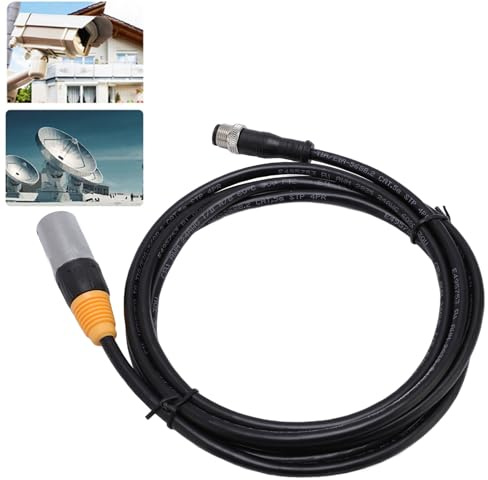 RJ45 Nätverkskabel, Skärmad RJ45 Ethernet -kabel, Vatten, RJ45 Till 5P -kontaktkabel, med Premiumskyddsmaterial för Applikationer med Hög Efterfrågan (2 meter)