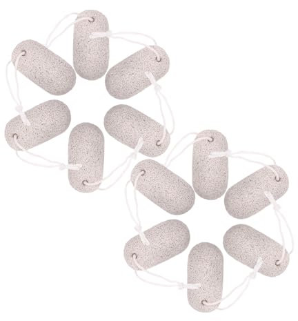 LIOOBO 12stücke Kausteine Aus Vulkangestein Für Kleintiere Zahnpflege-Spielzeug Für Hamster Kaninchen Papageien Und Mehr Sicheres Natürliches Material