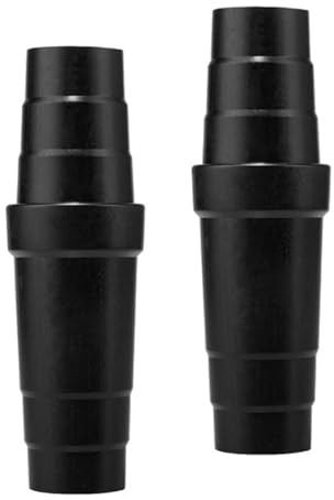2 Pcs Vacuum Cleaner Hose Adapter for Power Tools, Dus t Extractor Hose Adaptor Universal Vacuum Adapter for 31.5mm-45mm Inner Diameter, for Table Saw Circular Saw Eccentric Grinder