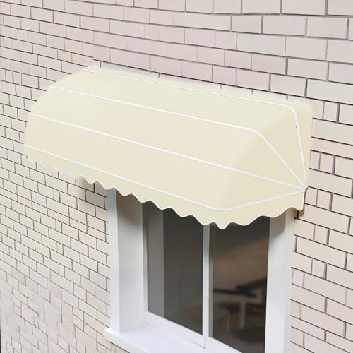 Tenda da sole pieghevole pieghevole francese a scomparsa, per giardino, patio, protezione UV e pioggia, parasole per portico esterno e bar