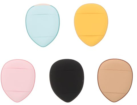 TOYANDONA Piumino Per Make-up Cuscino Mini Piumino Per Cipria Viso e Corpo Cuscino Cosmetico Compatto Per Applicazione Polvere e Cipria