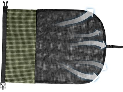 Skoväska - 48,5 x 35 cm vattentät skopåse | Skoförvaringsväskor Kapacitet Vattentäta stövlar och tofflor, bärbar reseskoorganisatör för män gym camping vandring, Grön, verwijzen naar de beschrijving
