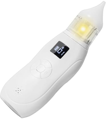 Kid Nose Sucker - Aspirador nasal eléctrico de 16x5x4cm, limpiador de succión ajustable de 3 niveles, dispositivo automático silencioso | Limpiador nasal infantil para jardín de infantes, jardín de
