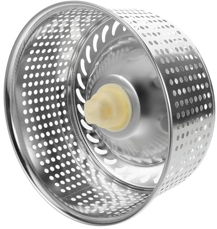 SHERCHPRY Stainless Steel Mop Bucket Strainer Basket Insert for Mop Bucket Draining Sieve, Filter Basket Removal Tool for Home and Commercial Floor Cleaning