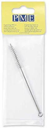 PME CBS1 JEM Cleaning Brush for Piping Nozzles, Small Size, Silver, 1 x 1 x 10 cm