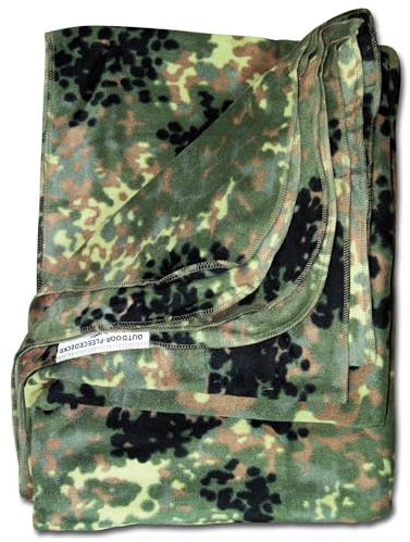 MMB Fleece Decke Outdoor Flecktarn