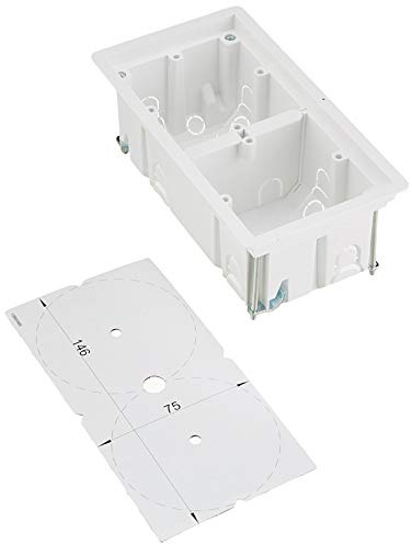 Gira 289700 E22 - Enchufe doble, Blanca