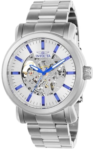 Invicta Herren Analog Automatik Uhr mit Edelstahl Armband 22573