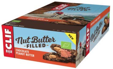 CLIF Nut Butter Bar | Protein Bar | Peanut Butter | Organic |12 x 50 g