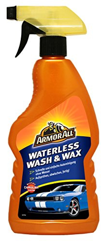 Armor All Waterless Wash und Wax GAA27500SB, Reinigung und Politur Ganz ohne Wasser, 500ml