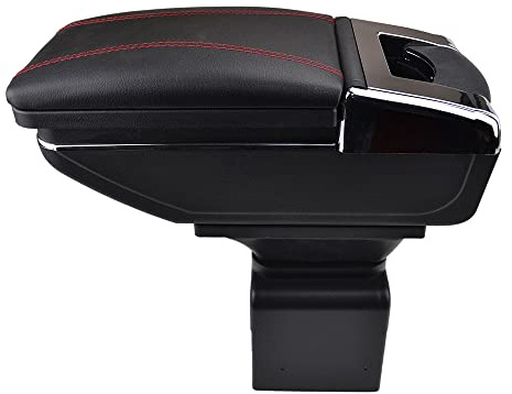 SZSS-CAR Leder Auto Teile Mittelkonsole Armlehne Box Auto Armlehnen Lagerung für Peugeot 307/für Citroen Elysee 2003~2014