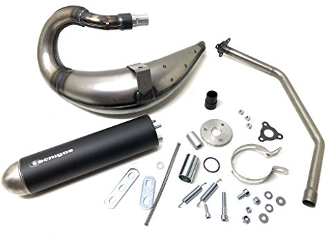 Sportauspuff Tuning Racing E-NOX passend für Peugeot XP6, Rieju MRX, RR, RRX, SMX, Spike 2 50 (AM6) – E-Geprüft, leistungsstark, langlebig