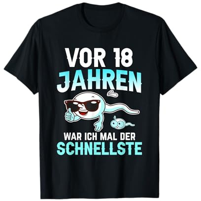 Vor 18 Jahren war ich der schnellste T-Shirt