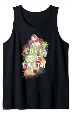 DC Comics Batman Poison Ivy Earth Day Love The Earth Tank Top