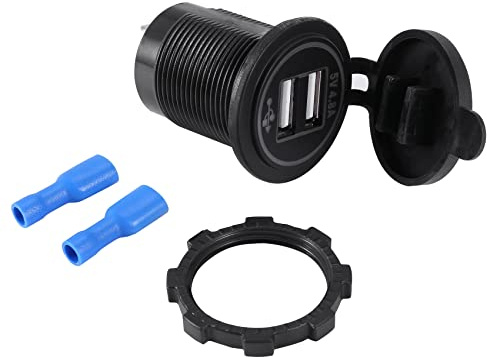 5V 4.8A Double Prise De D'adaptateur De Prise De Chargeur d'Usb pour Le Bateau De Voiture 12v 24V RV