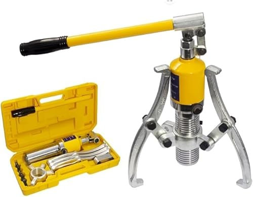 LANNADD 20t Hydraulischer Dreibackenabzieher, Radnaben Hydraulik Abzieher Polradabzieher Lager Gang Radnabe Trenner, Garage Werkzeug Antriebswellen für Gelenkwellen Ausdrücker Lagerabzieher