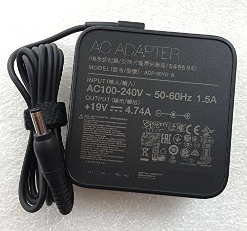 Netzadapter, 19 V, 4,74 A, 90 W, ADP – 90YD B, kompatibel mit ASUS MX279H VX279H MX238H