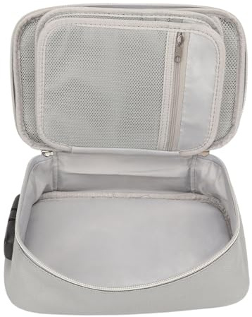 Sonew Akten-Organizer-Tasche, mit Zahlenschloss und Mehreren Schichten, wasserdichte Aktentasche für Aktendokumente, Bargeld usw.