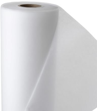 EraGreen Tessuto non tessuto per erbacce di alta qualità, 1,6 m x 20 m, 60 g/m², impermeabile e resistente ai raggi UV, pellicola per pacciamatura contro le erbacce in bianco