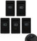 nterruttore a Levetta LED 12V 35A per Auto, 5 Pezzi, Interruttore Universale SPST 4 Pin, Adatto per Fendinebbia e Dashboard, Materiale Durevole in Plastica e Metallo, Facile Installazione