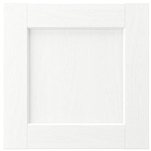ENKÖPING Tür Weiß Holzoptik 40x40 cm