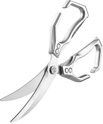 da Cucina,2 in 1 con per Tagliare e Tritare - Acciaio Inossidabile Resistente Multiuso Forbice Per Uso Domestico Elaborazione Cibo Frutta Insalata Verdura Gamberi
