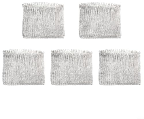 Eawfgtuw Wurzelschutz für Pflanzen, 304 Edelstahl, für Gopher-sichere Drahtkörbe zum Schutz von Obstbäumen, Beeren, Sträuchern, Blumen vor Maulwürfen und (30 x 15 cm), 5 Stück