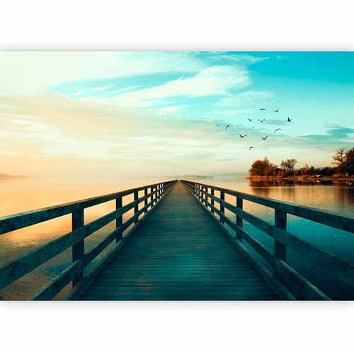 murando Fotomurales 350x256 cm XXL Papel pintado tejido no tejido | Decoración de Pared decorativos Murales moderna Diseno Fotográfico Fotomural Playa Mar