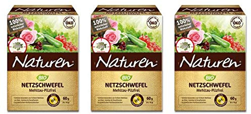 NATUREN Bio Netzschwefel Mehltau-Pilzfrei 180 g