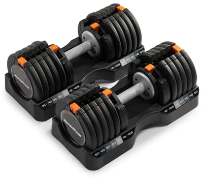 Nordictrack 55 lb Select-a-Weight Dumbbell Pair