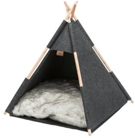 Tipi Höhle, Filz, 55 × 65 × 55 cm, Anthrazit