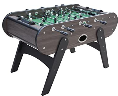 CONCEPT USINE | Babyfoot Bois Gris Clair Sao Paulo | Style Bistrot Design Moderne | Baby-Foot Conçu avec des Matériaux de Qualité | Jeu Idéal pour se Divertir en Famille ou Entre Amis | Fun et Ludique