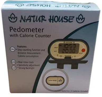 DSTOCK60 - Podomètre avec Compteur de Calories - Horloge - Rétro éclairage