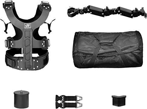 Jemora THANOS-SE Compact Tiltable Universal Gimbal Supporting Vest System 2-8kg Load Capacity Compatible with RS2/RS3/ Crane 3S/ Weebill S Gimbal Stabiliers