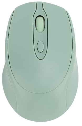Pyhodi Kabellose Maus für Laptop, ABS 800 1200 1600 DPI, Leise, Kabellose Maus für Computer (Green)