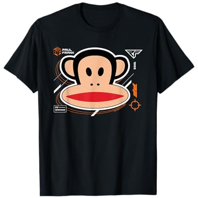 Paul Frank PF Gioco Julius La Scimmia Retro 1995 Maglietta