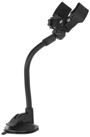 Soporte para Secador de Pelo Manos Libres con Ventosa, Soporte Multifuncional Ajustable con Ventosa para Espejo de Baño, Azulejos de Cerámica, Aseo para Perros y Gatos