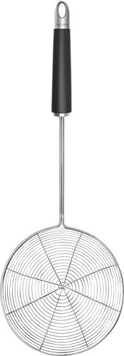 GAULT&MILLAU - Écumoire Araignée - Idéale pour fritures et bouillons - Résistante et ergonomique - Lot de 1, La Collection Inox Brossé