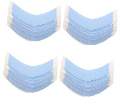 Ipetboom 4 Juegos Cinta Adhesiva Para Extensiones De Cabello Cinta Adhesiva Doble Para Trenzado Cintas Para El Cabello Cintas Para El Cabello Suministros Para Cosplay Soporte 36 hojas*4