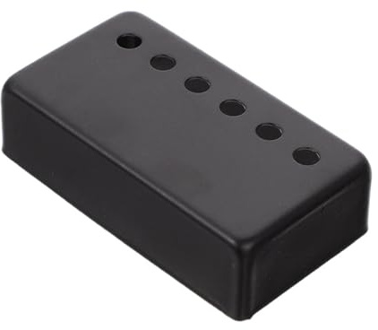 Toddmomy 6agujeros De Recogida Para Pastillas De Guitarra Funda Protectora De Metal Accesorios Duraderos Para Pastillas De Guitarra Eléctrica Para Protección Transporte y