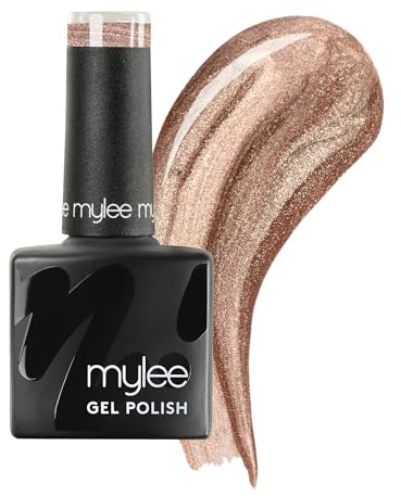 Mylee Gel-Nagellack 8ml [Masterpiece] UV/LED Maniküre, Pediküre | Lang anhaltend, für professionellen Gebrauch im Salon und zu Hause [Shimmer Range] - Vegan und frei von Tierversuchen