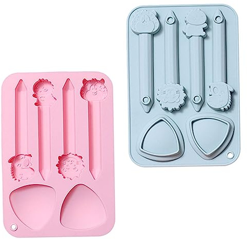 CLISPEED 2pezzi Stampi per Dolci Natalizi in Silicone Stampi Multifunzione per Biscotti da Forno Riutilizzabili per Cucina per Torte Lavabili